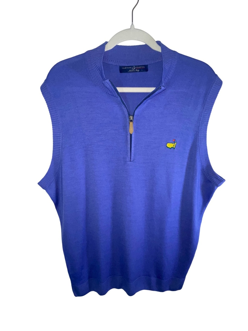 Clubhouse Collection Masters Golf Vest Size Large EUC